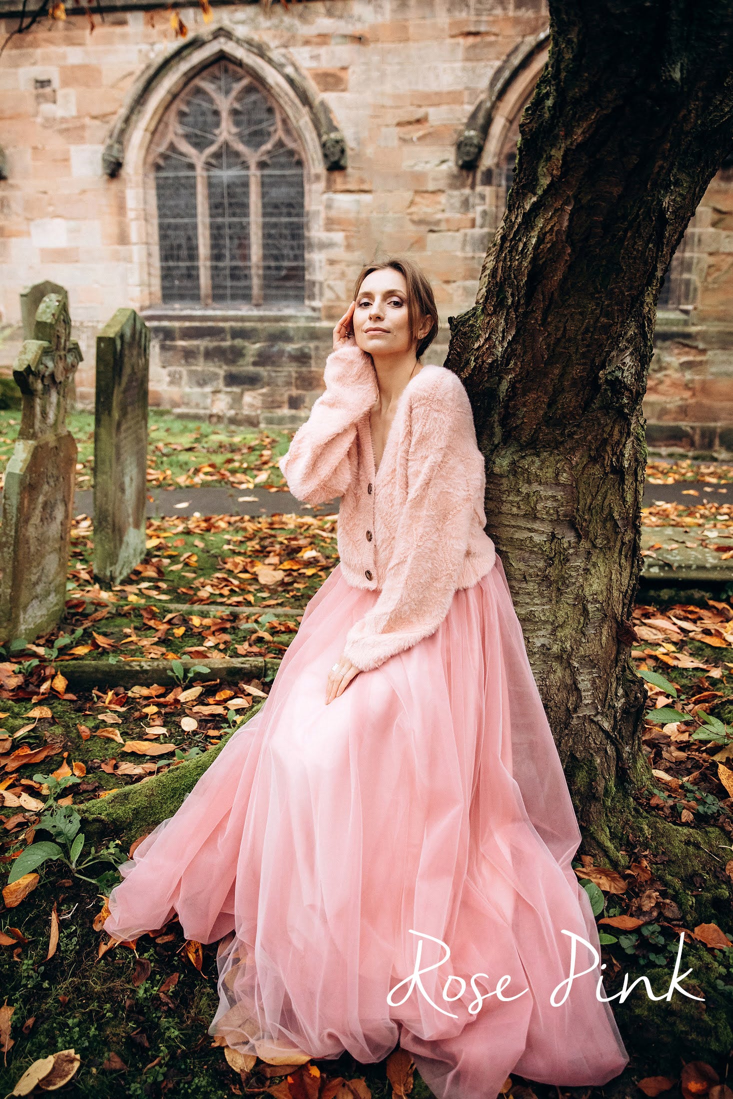 Rose pink bridal skirt · spring wedding separates