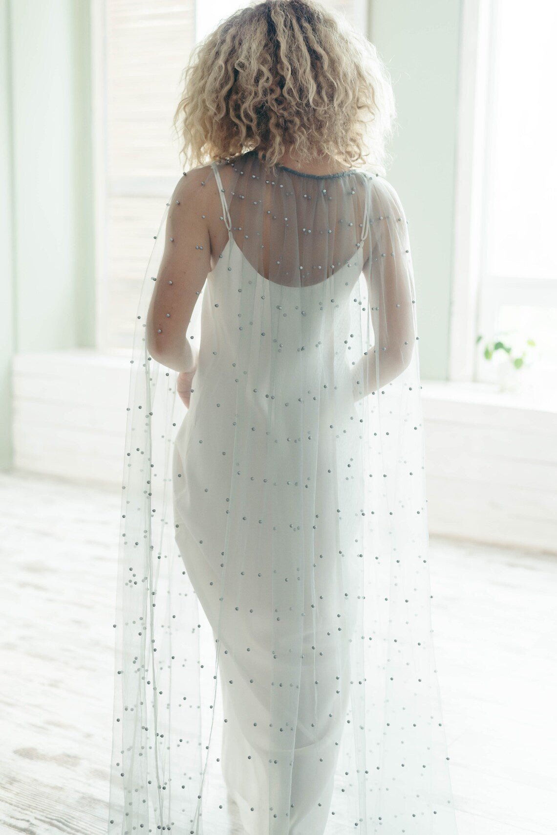 Simple Boho Wedding Dress – Minimalist Slip Gown