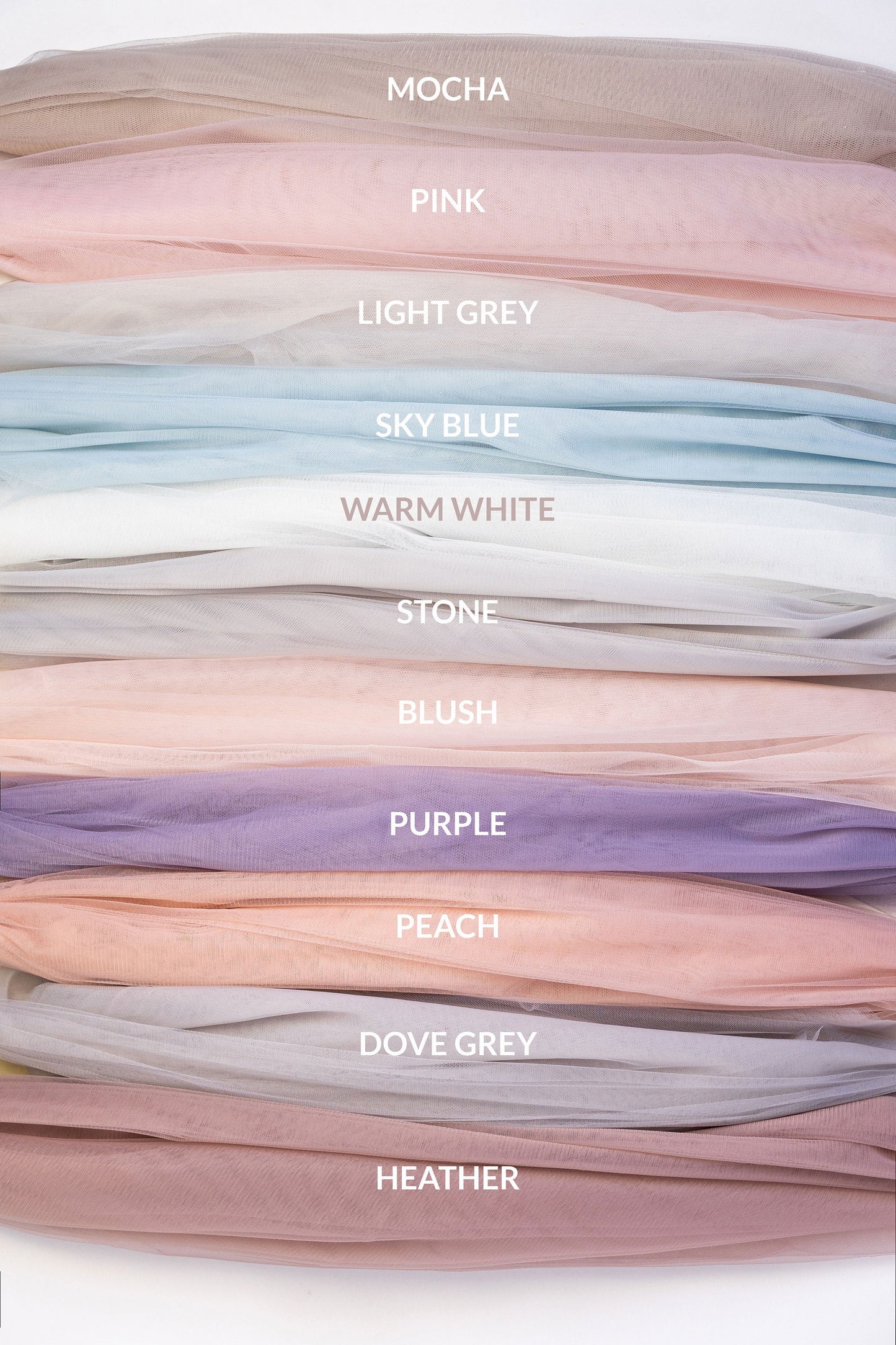 Tulle Bridal Skirt - Long Tulle Bridesmaid Skirt - Wedding Separates - Romantic Wedding Dress - Bridesmaid Separates