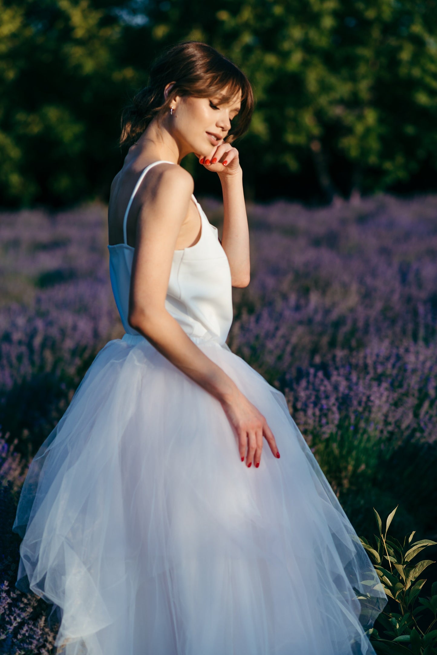 Tutu Bridal Skirt - Tulle Skirt - Bridesmaids Separates - Modern Wedding Dress - Pink Skirt - Unique Wedding Dress