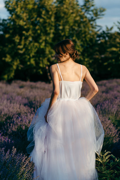 Tutu Bridal Skirt - Tulle Skirt - Bridesmaids Separates - Modern Wedding Dress - Pink Skirt - Unique Wedding Dress