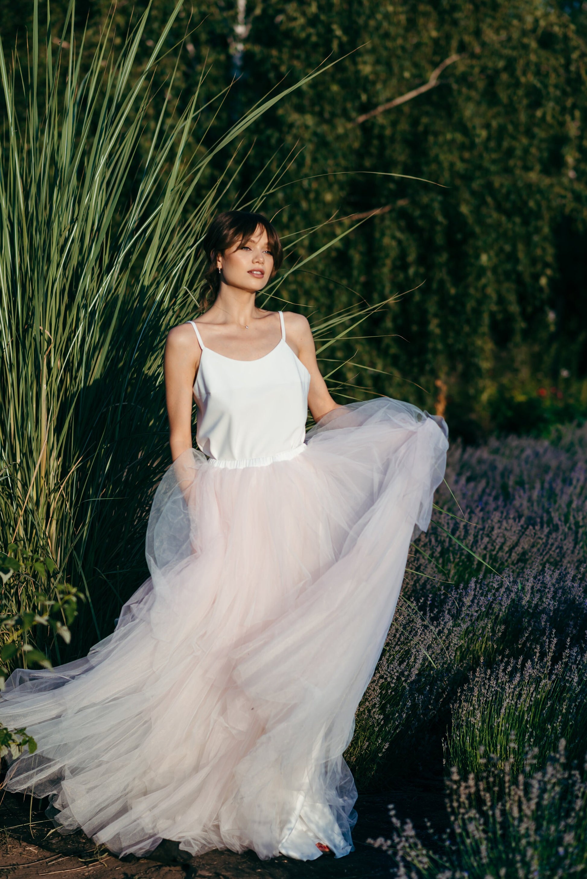 Tutu Bridal Skirt - Tulle Skirt - Bridesmaids Separates - Modern Wedding Dress - Pink Skirt - Unique Wedding Dress