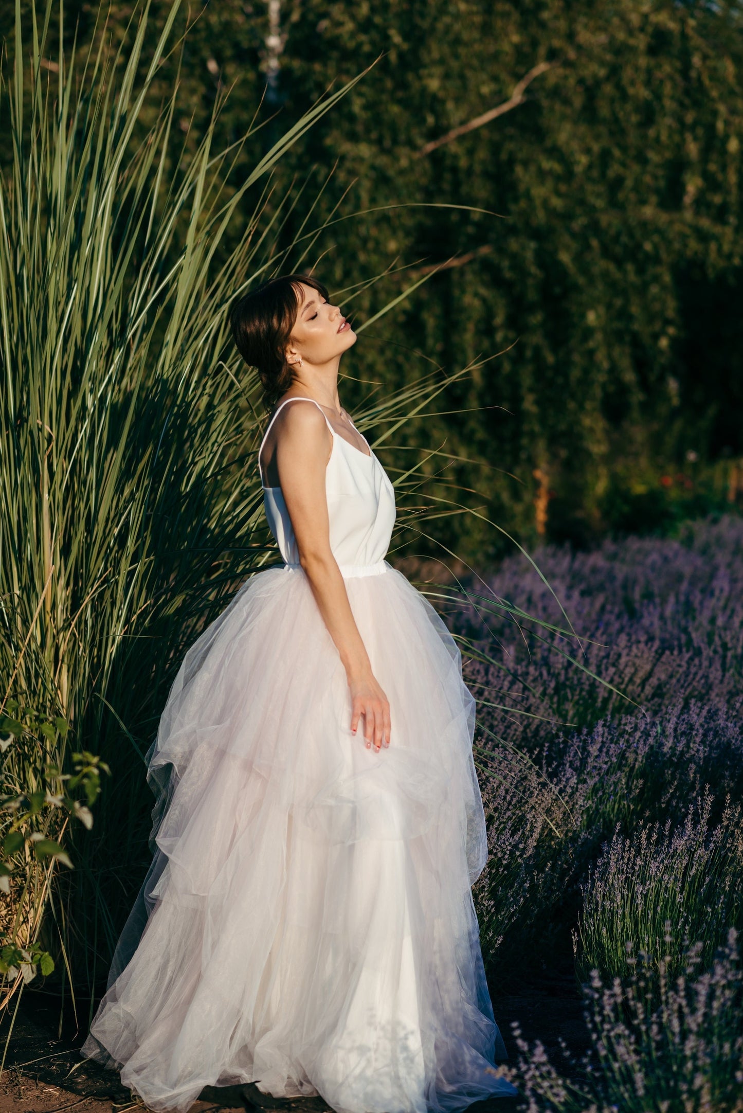 Tutu Bridal Skirt - Tulle Skirt - Bridesmaids Separates - Modern Wedding Dress - Pink Skirt - Unique Wedding Dress