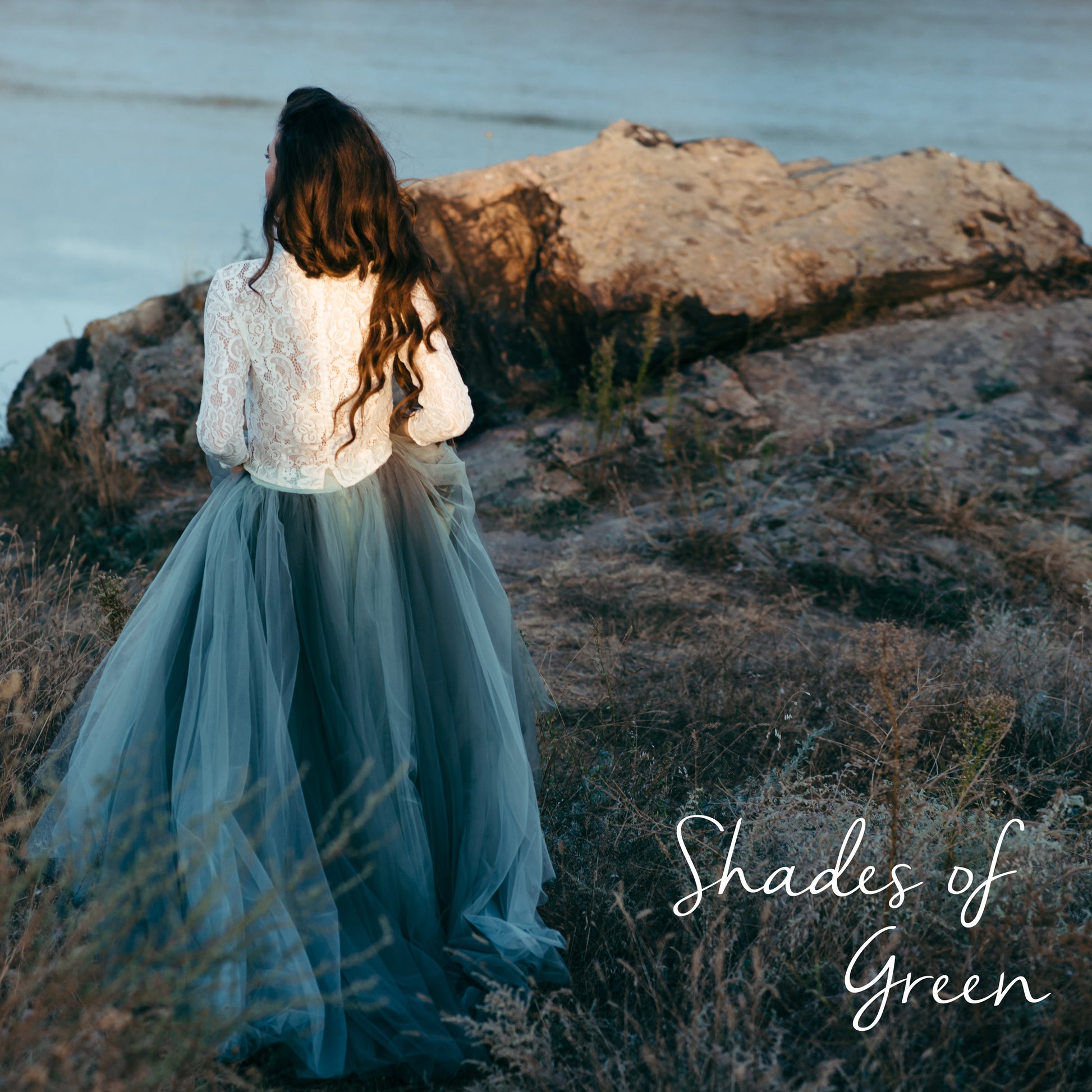 ombre wedding dress green Sweetheart Green Ombre Chiffon Long Bridesmaid Dress Ombre / Custom Size