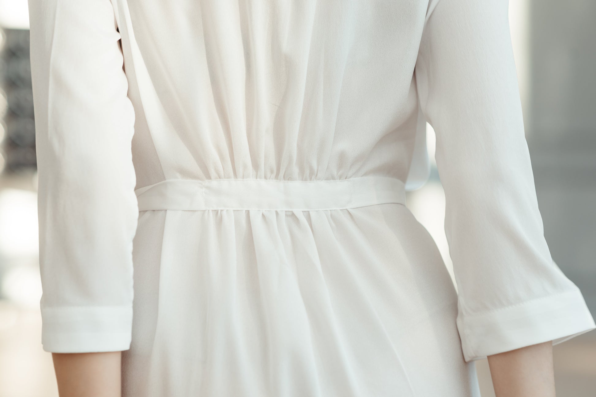 Long White Bridal Robe – Ankle Length Sheer Dressing Gown – Married in the Morning Long White Bridal Robe – Ankle Length Sheer Dressing Gown – Married in the Morning