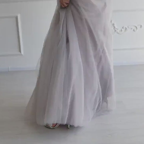 Bridal Skirt - Ombre Skirt - Bridesmaid Tulle Skirt - Wedding Separates - Modern Wedding Dress - Alternative Bride Style