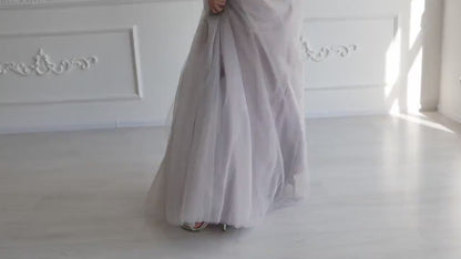 Bridal Skirt - Ombre Skirt - Bridesmaid Tulle Skirt - Wedding Separates - Modern Wedding Dress - Alternative Bride Style